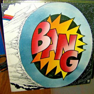 Bang Lp “self Titled” Capitol 11015 Orig 1972 Red Hard Rock - Vg,