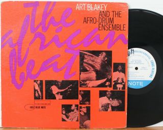 Art Blakey Lp “african Beat” Blue Note 4097 Ny,  Van Gelder Yusef Lateef