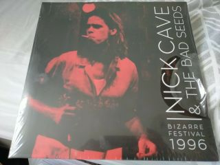 Nick Cave & The Bad Seeds - Bizarre Festival 1996 Red Colored Double Vinyl 2lps