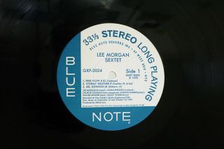 LEE MORGAN SEXTET SAME BLUE NOTE GXF - 3024 Japan VINYL LP 3