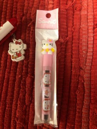 Sanrio Hello Kitty classic vintage RARE two - way writer pen pencil and leads 3