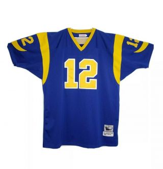 Mitchell & Ness Throwback 1974 Los Angeles Rams James Harris 12 Jersey Size 56