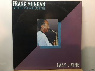 Frank Morgan - Easy Living Contemporary 14013 {nm Promo Orig} Wcedar Walton Trio