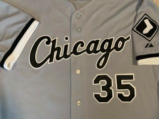 Chicago White Sox Frank Thomas Authentic Majestic Cool Base Jersey - Size 52