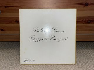 The Rolling Stones Beggars Banquet Lp 1968 Vg,