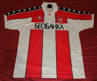 Red Star Belgrade Kappa Home Shirt 1997 - 1998