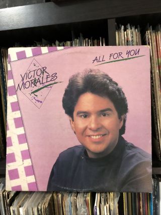 Victor Morales Lp All For You - Unknown Texas 1984 Xian Gospel Modern Soul Boogie