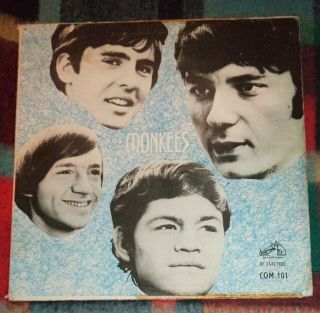 The Monkees 1st Uruguay Only Artwork Beat Psych Michael Nesmith