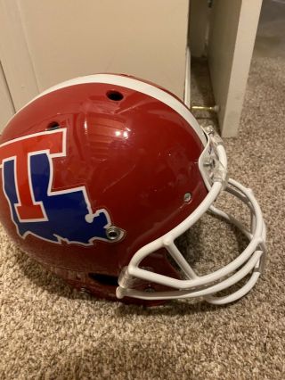 Schutt M Louisiana Tech Authentic College Football Helmet 21