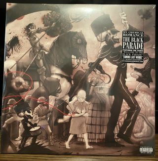 Rare My Chemical Romance - The Black Parade Vinyl 2xlp