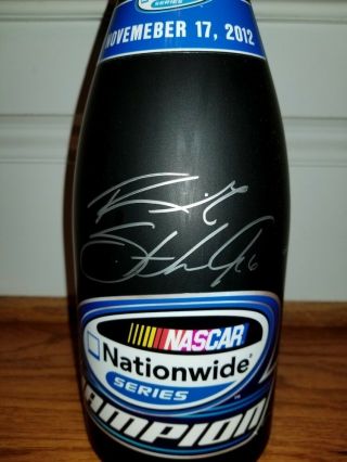 Ricky Stenhouse Jr Autographed 2012 Nascar Nationwide Series Championship Bottle