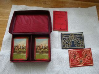 Vintage W.  D.  & H.  O.  Wills Bezique & Rubicon Bezique Card Game.  1933