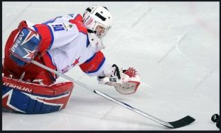 Game worn hockey jersey Goalie CSKA Moscow RUSSIA KHL 2012 - 2013 3