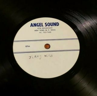Unreleased Acetate Record Unknown Artist Country Bluegrass Gospel Angel Sound