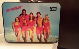 Baywatch - Tv Lunchbox - Metal - Poptv Pop - Rare - 90s Retro