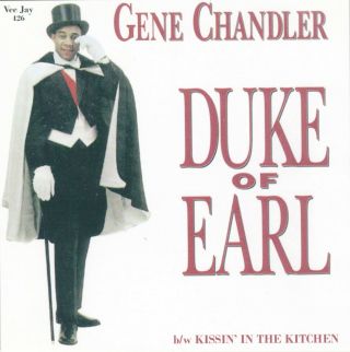 Gene Chandler " Duke Of Earl " 1961 Veejay 416 Record & Custom Picture Sleeve Nm