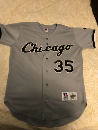 Authentic Frank Thomas Chicago White Sox Russell Athletic Jersey Size 40