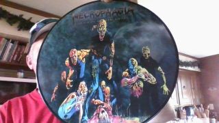 Necrophagia Season Of The Dead Picture Disc Lp Vg,  2002 1000 Made Red Stream