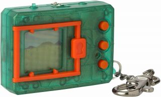 Bandai Digimon Digivice Virtual Pet Monster Handheld Game - Translucent Green