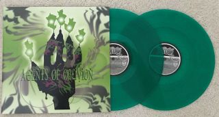 Agents Of Oblivion Lp - Clear Green Color Vinyl - Acid Bath - Dax Riggs 2nd Press