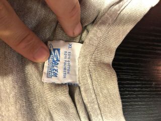 Vtg Patrick Ewing York Knicks Salem Sportswear Grey Tee Shirt Mens XL 3
