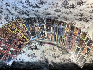Vintage Wwe Wwf Wcw Trading Cards Huuuuge Lot; 46 Pages Filled 846 Cards