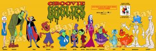 Extra Large Sabrina & The Groovie Goolies Panoramic Poster Print Filmation
