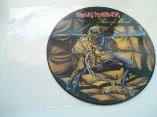 Iron Maiden - Vinyl Lp - Picture Disc - Piece Of Mind -