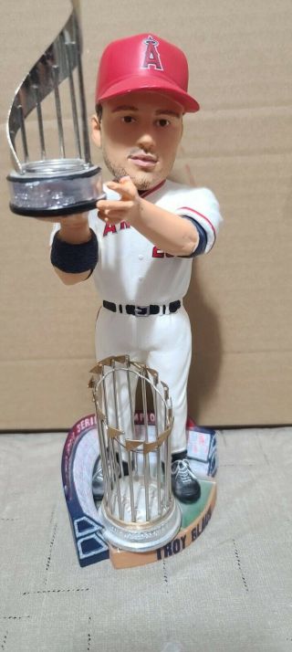 Troy Glaus Anaheim Angels 2002 World Series Champs Mvp Bobblehead Limited 10000