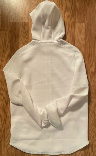 Notre Dame Football Team Issued Full Zip Hooded Jacket Medium 3