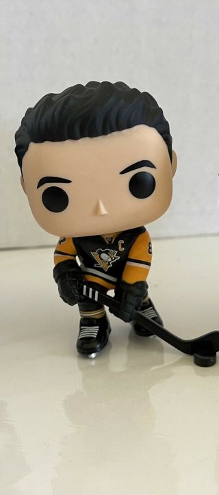 Sidney Crosby Home Jersey Funko Pop Pittsburgh Penguins No Box Loose