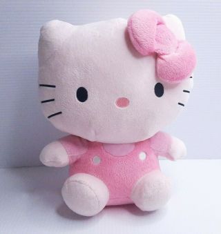 Ty Hello Kitty By Sanrio All Pink 12 " Plush Stuffed Animal