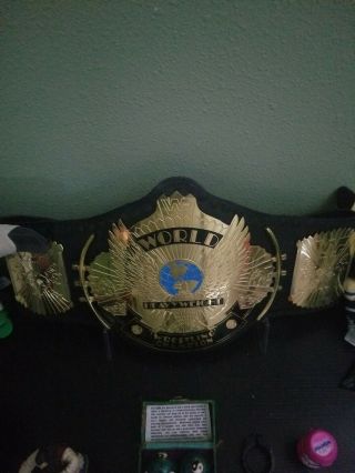 Wwe Wwf Winged Eagle World Championship Belt With Stand
