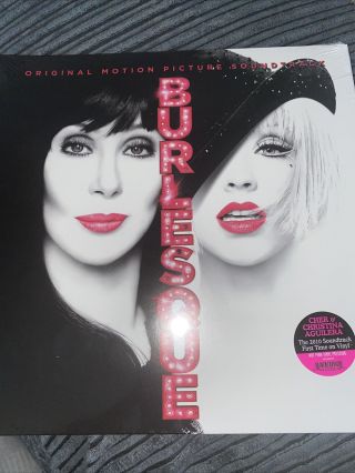 Burlesque Soundtrack Ost Cher Christina Aguilera Vinyl Lp 12” Hot Pink Pressing