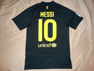 Rare Barcelona 10 Messi Shirt S Jersey Camiseta 2011 2012 Away