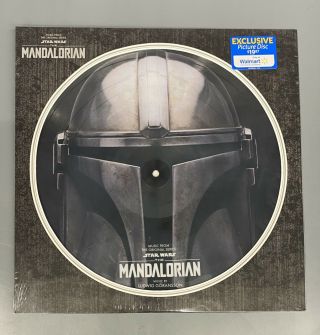 Mandalorian Star Wars Walmart Exclusive Picture Disc Vinyl Lp Mando Baby Yoda