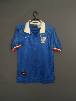 Italy Italia Jersey 1995 1996 Home Small Shirt Soccer Football Nike Ig93