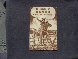 H Bar V Ranch - Douglas,  Wyoming - A Real Dude Ranch - For The Whole Family