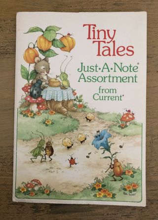 Vintage Current Tiny Tales Just A Note 10 Cards