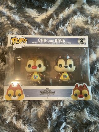 Funko Pop Kingdom Hearts Chip And Dale 2 - Pack Vinyl Figures