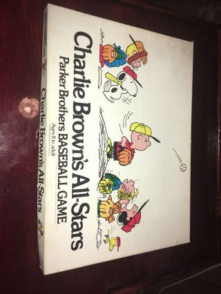 Charlie Brown’s All - Stars Baseball Board Game