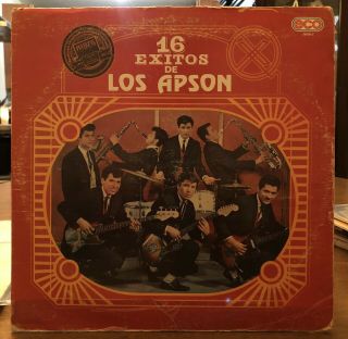 Los Apson 16 Exitos Peerless Lp 1983 Garage Rock / Romanticas / Spanish Rock