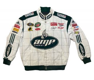 Dale Earnhardt Jr.  Amp Energy Nascar Jacket Chase Authentics Men’s Size Large