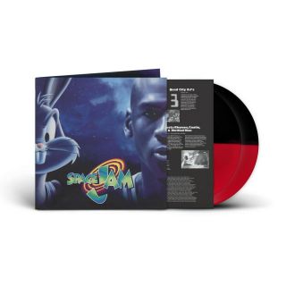 Space Jam Soundtrack Limited Edition Red & Black 2 X Vinyl Reissue Record