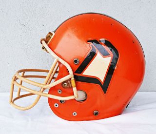 Vintage Game Air All American College Football Helmet Autographed Sz 6 1/2