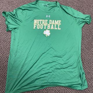 Team Issued Notre Dame Football Under Armour Shirt 3xl