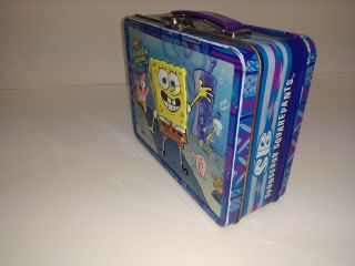 SpongeBob Squarepants Embossed Lunch Box Tin 2