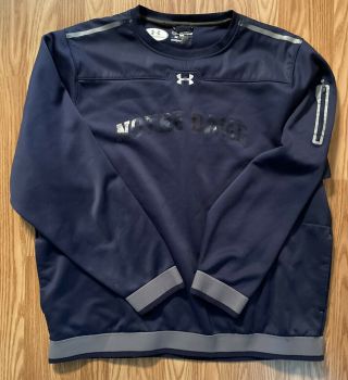 Notre Dame Football Team Issued Under Armour Sweatshirt Size 3xl