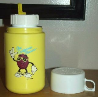 Vintage California Raisins 1987 Model 3700 Thermos Bottle Replacement Collector