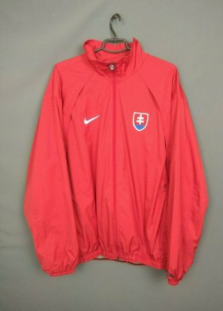 Slovakia Jacket Size Xl Full Zip Mens Training Actiwear Football Sport Nike Ig93
